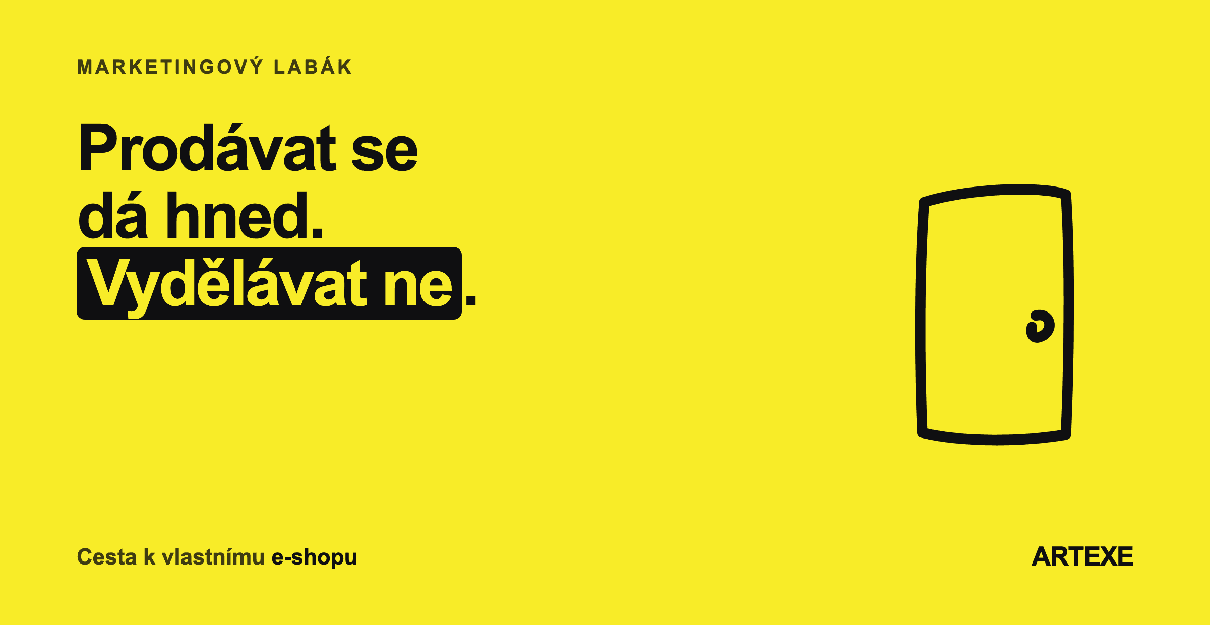 Náhledový obrázek: Prodávat se dá hned, vydělávat ne — cesta k vlastnímu e-shopu.