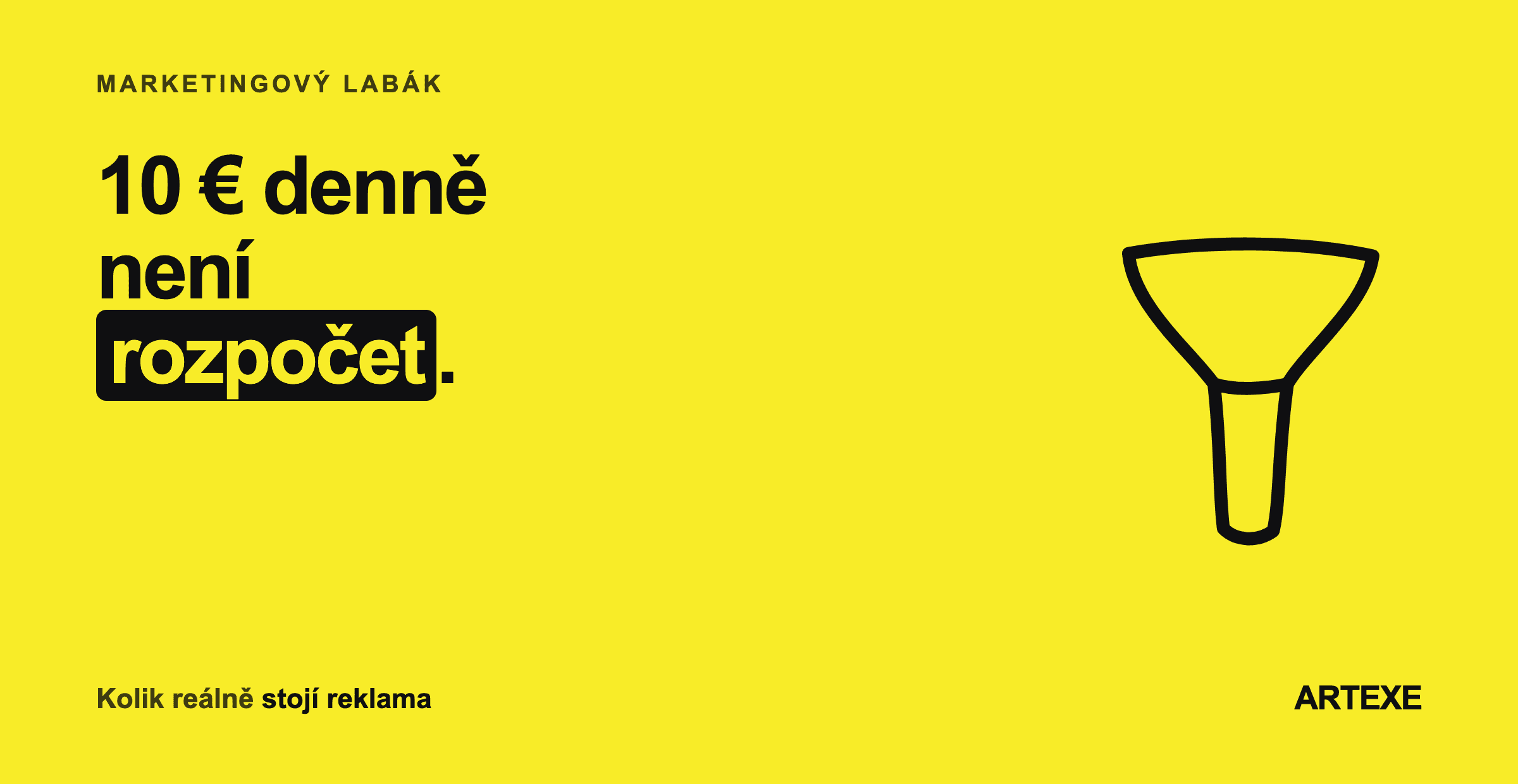 Náhledový obrázek: 10 € denně není rozpočet — kolik reálně stojí reklama pro e-shop.
