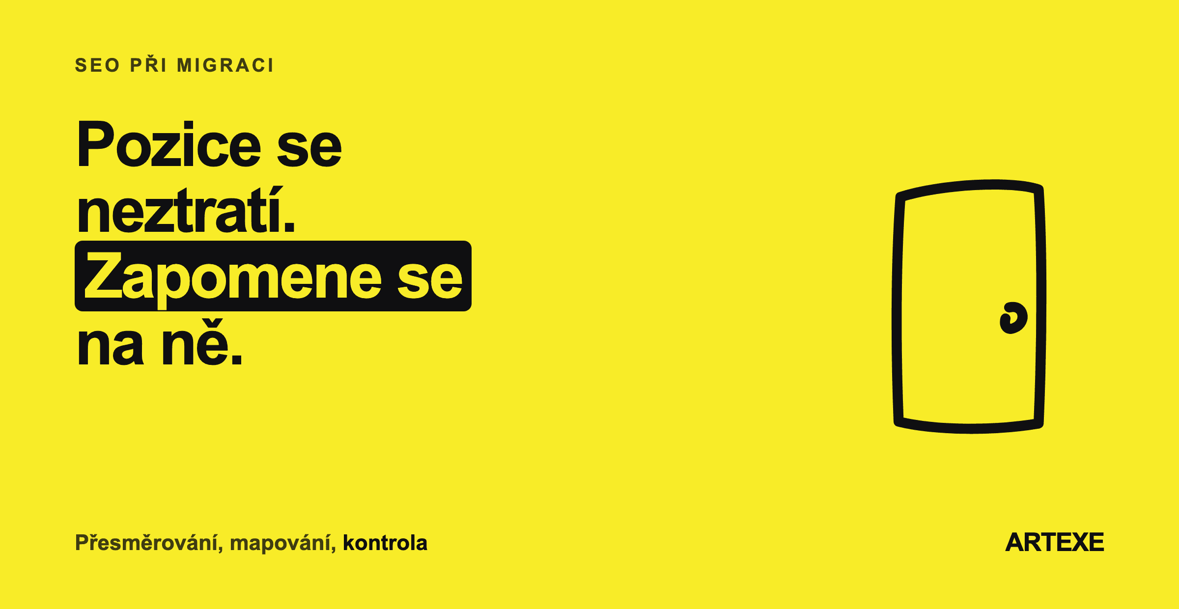Náhledový obrázek: Pozice se neztratí, zapomene se na ně — SEO při migraci e-shopu.