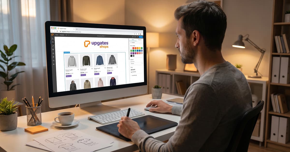 Designer v Upgates 3.5 — nová verze šablon 5.2 s rozšířenou paletou barev a Fullscreen režimem